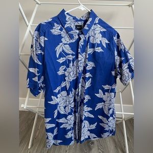 RVCA Hawaiian Shirt Large